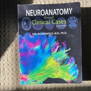 Neuroanatomy Through Clinical Cases by Hal Blumenfeld - Vibrant Black Cover